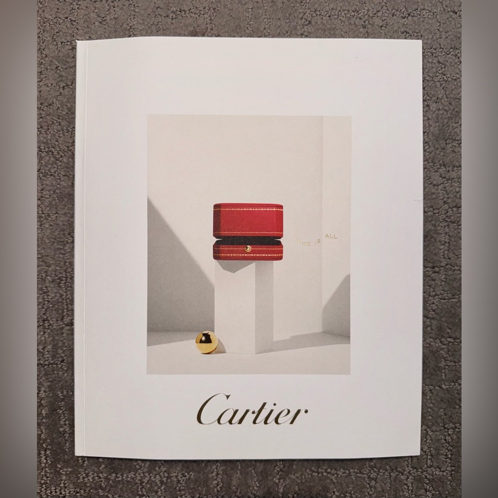 Cartier Jewelry Collectors Catalog Coffee Table Book